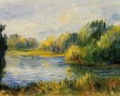 皮埃尔奥古斯特雷诺阿 - The Banks of the River